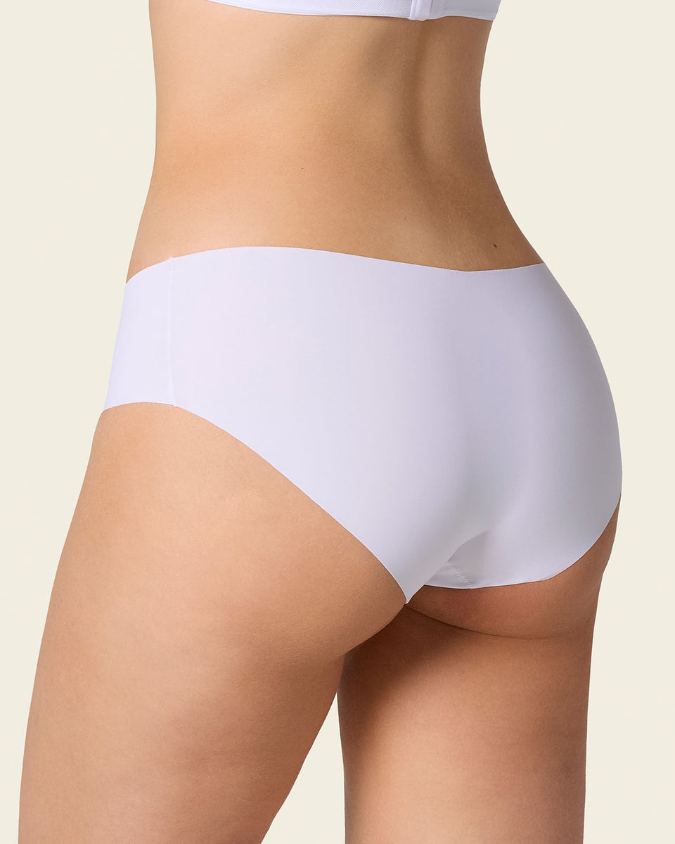 Braga culotte invisible ultraplano sin elásticos y de pocas costuras