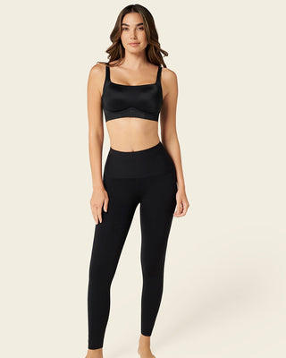 Legging deportivo tiro alto de control y de secado rápido#color_700-negro