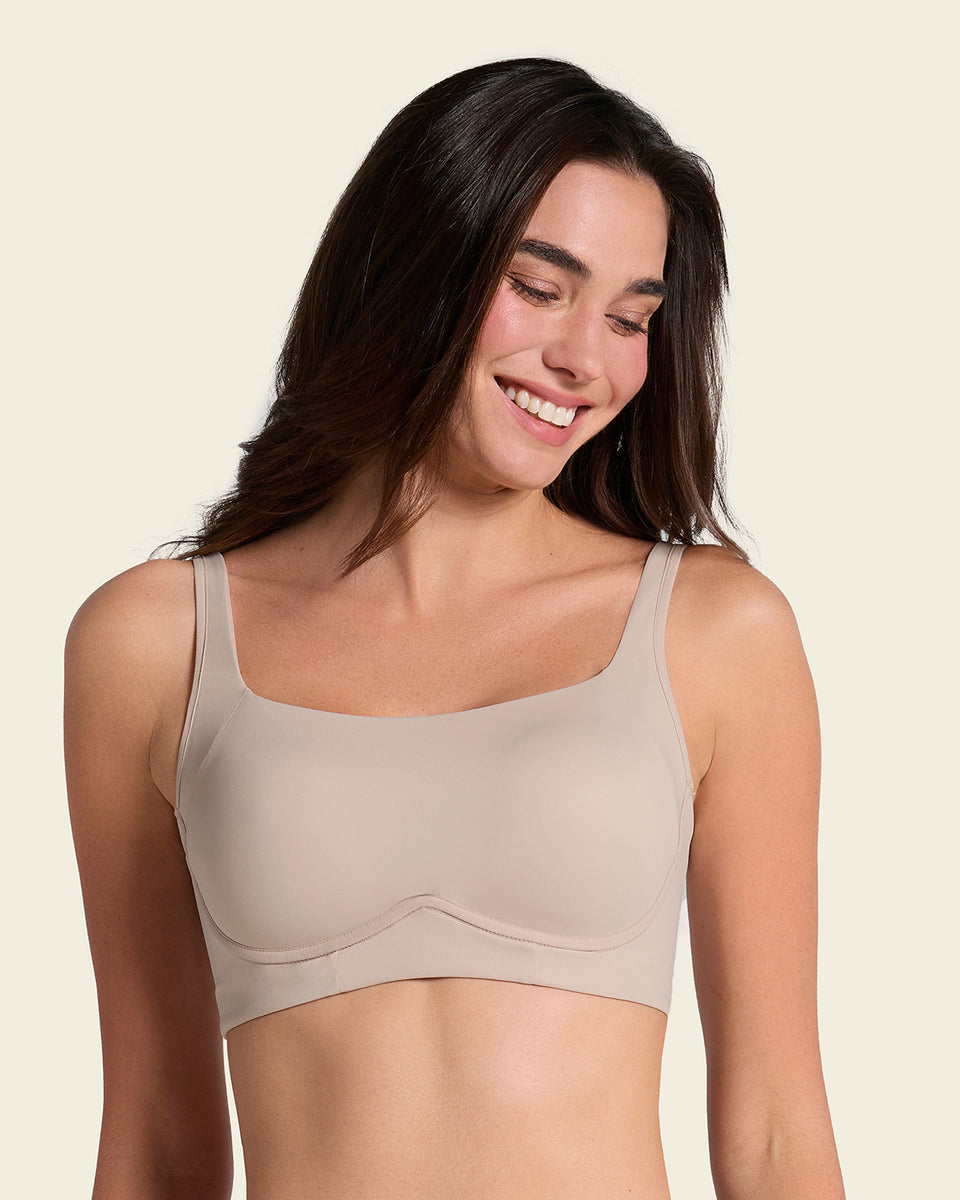 Sujetador sin aro ultracomodo de alto soporte y cubrimiento everyday bra