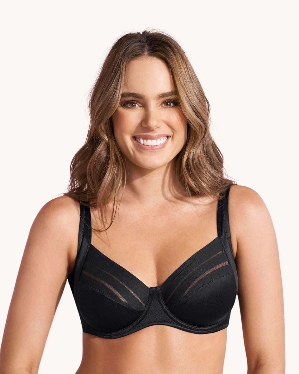 Sujetador de buen cubrimiento ideal para pecho pesado natural support