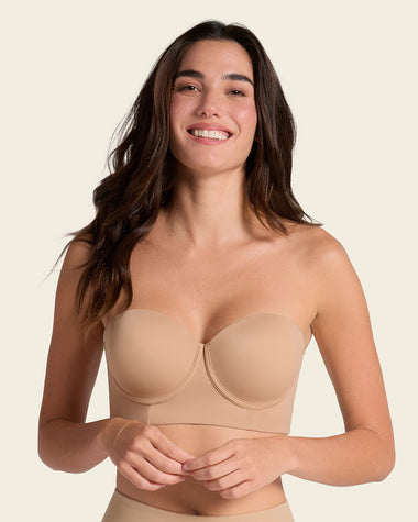 Sin tirantes bustier 360° de perfección#color_801-habano-medio