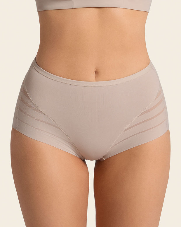 raga faja clásica con control moderado de abdomen y bandas en tul#color_802-habano-claro