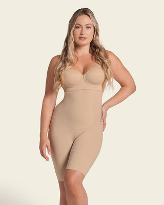 Braga faja de tiro alto con control abdomen y cintura#color_801-habano-claro