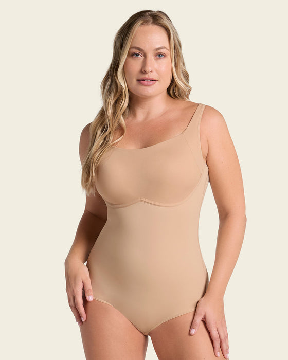 Body de control de abdomen con bra incorporado#color_801-habano-claro