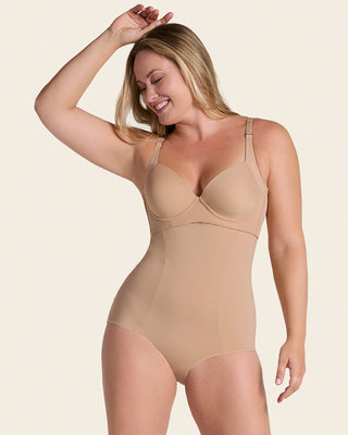 Braga faja de compresión y realce de glúteos#color_801-habano-claro