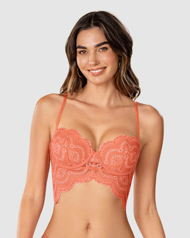 Bustier sin tirantes Sutilmente Sexy#color_250-mandarina