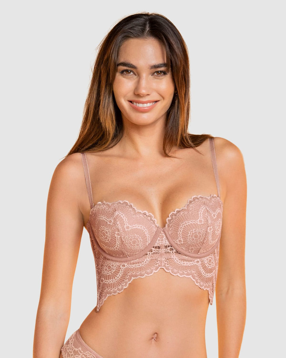 Bustier sin tirantes Sutilmente Sexy