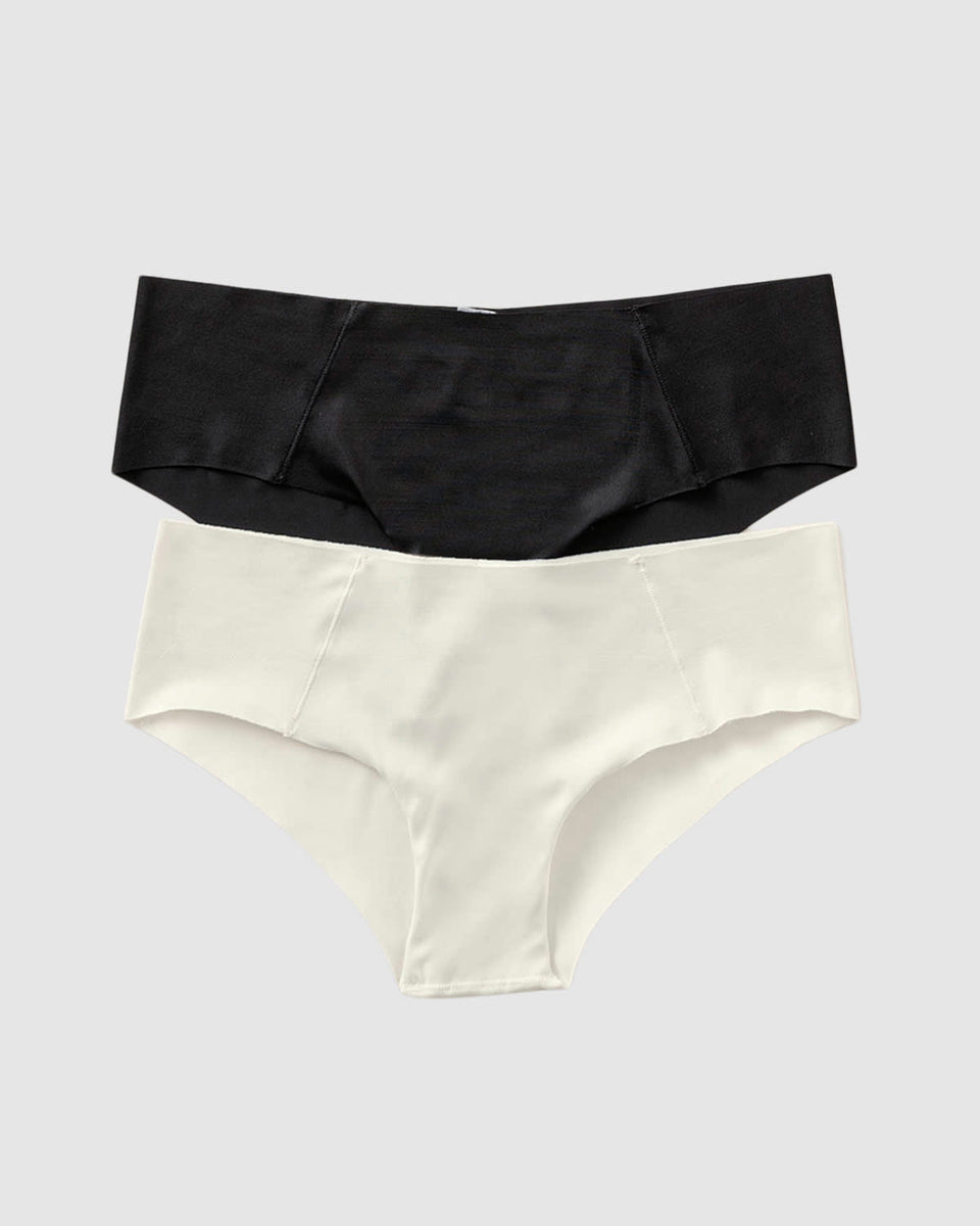 Paquete x 2 culottes invisibles ultracómodos de tiro bajo