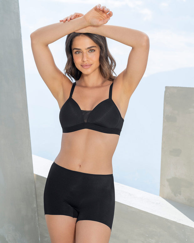 Sujetador triangular sin aro estilo top#color_700-negro