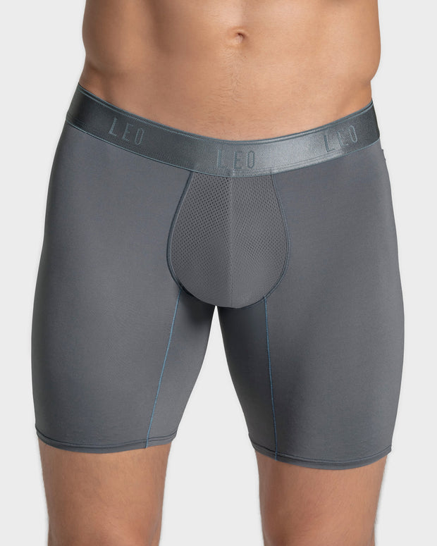 Bóxer deportivo con bolsillo lateral en microfibra#color_784-gris