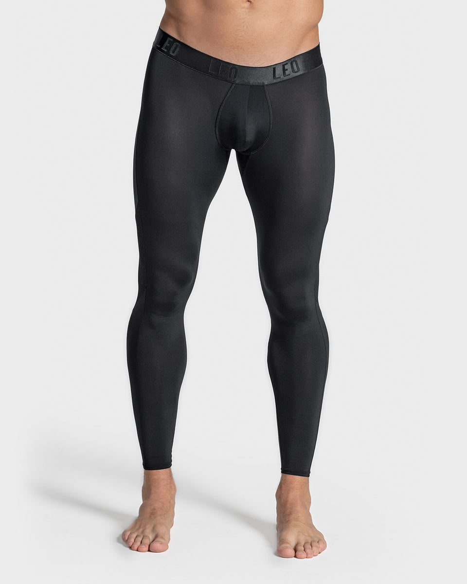 Licra deportiva en microfibra con mallas transpirables para hombre