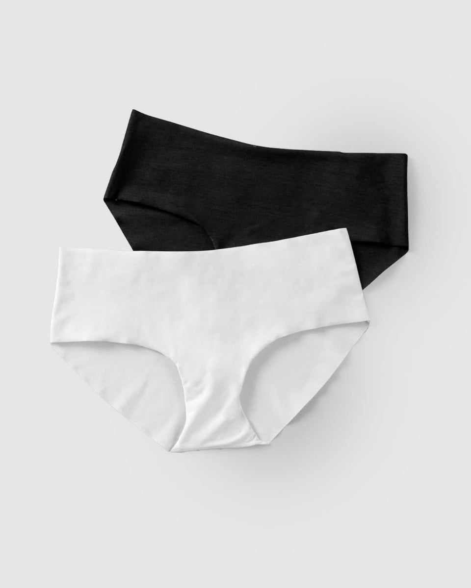 Paquete x 2 bragas tipo culotte invisibles ultraplanas sin elásticos